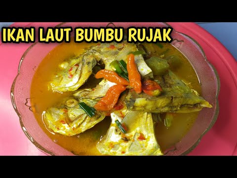 Cara Bikin Bumbu Rujak Ikan Laut