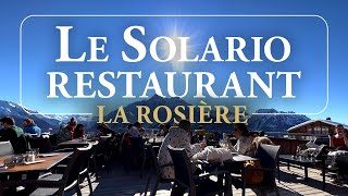 Unbelievable sights and gourmet meals at Le Solario