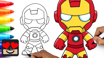 How To Draw Iron Man