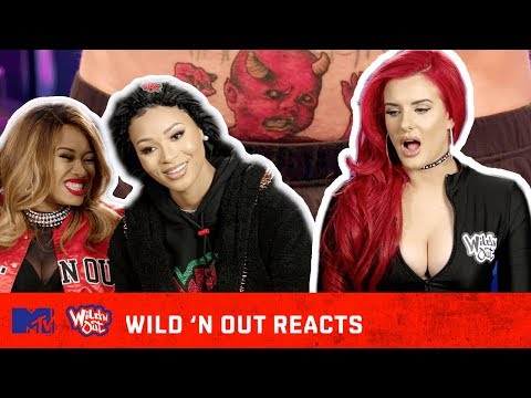 Wild N Out Cast Reacts To Disturbing Crotch Tattoo Mtv Youtube
