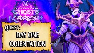 WoW Quest - Day One Orientation