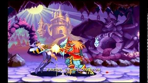 Vampire Savior: The Lord of Vampire - Intro / Demoplay