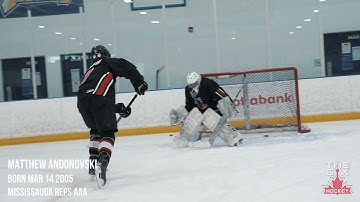 Matthew Andonovski 2005 AAA The 6ix Hockey U16 Player Profiles GTHL 2021 OHL Draft Prospects