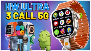 SMARTWATCH FULL ANDROID HOWEAR HW ULTRA 3 CALL 5G APÓS 5 MESES DE USO!