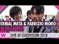 Capture de la vidéo Ermal Meta & Fabrizio Moro (Italy) @ Eurovision 2018 Red / Blue Carpet Opening Ceremony