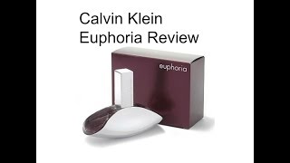 Calvin Klein Euphoria EDP for women fragrance review