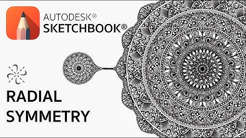 How to Draw an AMAZING MANDALA in 10 Minutes!│Sketchbook Pro Tutorials