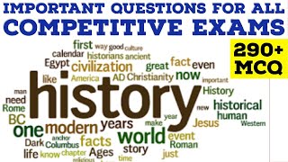 History 290+ MCQ | History general knowledge questions | HSSC/SSC/UPSC/DSSSB/HIGHCOURT CLERK/KVS
