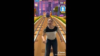 Subway surfer's green screen compilation (funny edition)