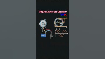 Why fan Motor Use Capacitor #electrical #electrician