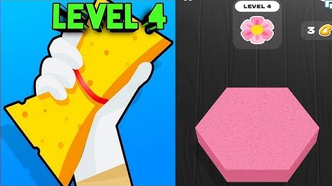 Sponge Art Level 4 walkthrough Solution Gameplay (iOS.Android