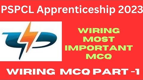 PSPCL Lineman Apprenticeship 2023 || Wiring  Most Important MCQ ||