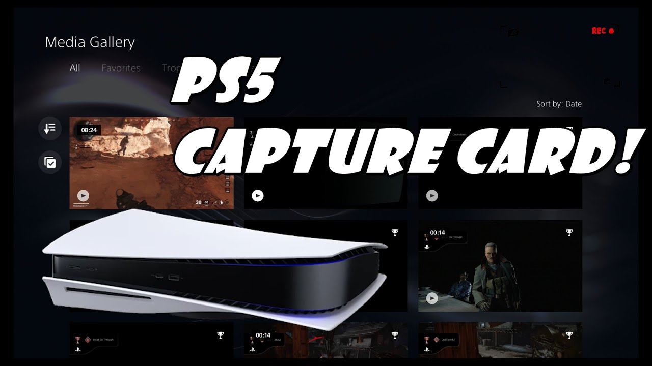 PS5 BUILT IN 4K CAPTURE CARD WORKS! YouTube