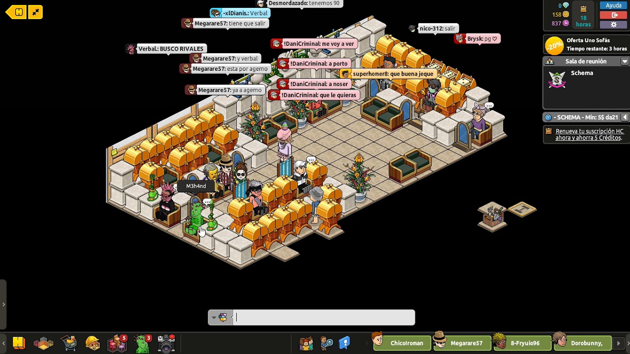 1L vs 1L // HABBO DA21 // SCHEMA