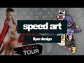 Christy Mack Flyer Design - Photoshop Speed Through