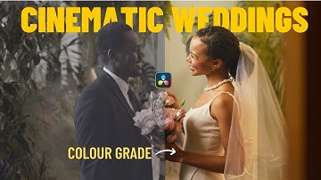 How To Color Grade Weddings For Cinematic Results 🎞️ | DaVinci Resolve Tutorial