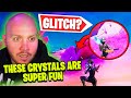 TIMTHETATMAN FINDS CRYSTAL GLITCH IN FORTNITE w/ Nickmercs & Cloakzy