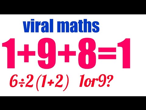 Viral mathematics.... Easy explanation and simple trick to solve this ...