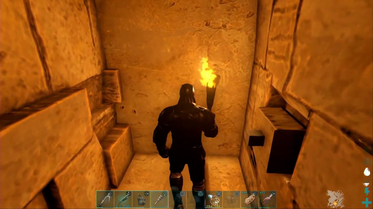 Ark 攻略動画 ラグナロク 試練の洞窟 右ルートをクライムピックと低温ポッド Tek胴でサクッとクリア Youtube