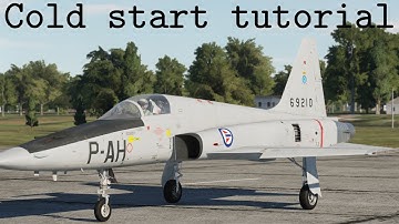 DCS | F-5 startup tutorial