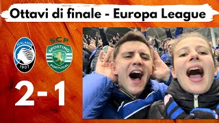 NOTTI MAGICHE‼️⚡️live reaction⚡️Atalanta-Sporting Lisbona #europaleague #atalanta #roundof16