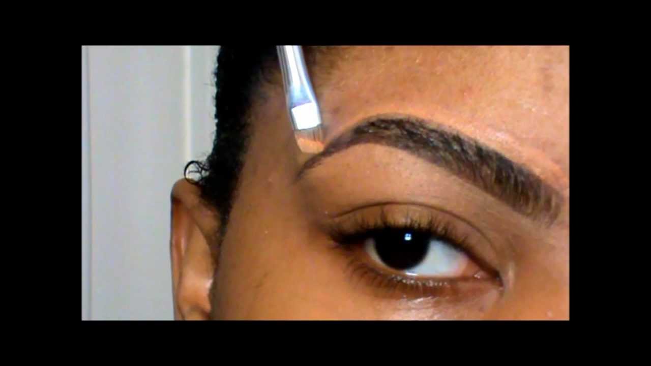 Tina Fierce Eyebrow Tutorial For Thick Eyebrows YouTube