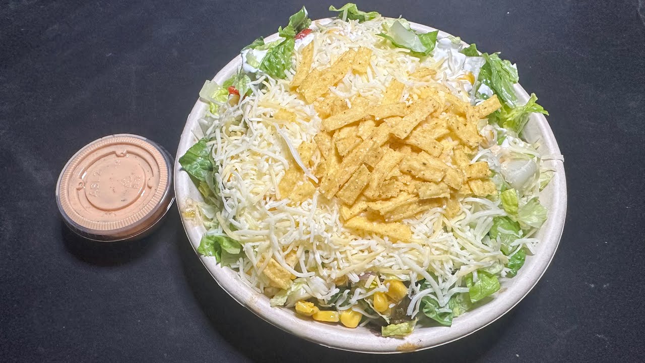 ASMR Qdoba Bowl No Talking, Eating sounds, loud breathing