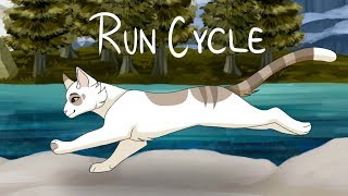 [Animation] Cat Run Cycle - School Project