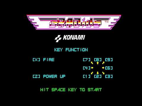 X1】グラディウス【1周クリアまで】 - YouTube