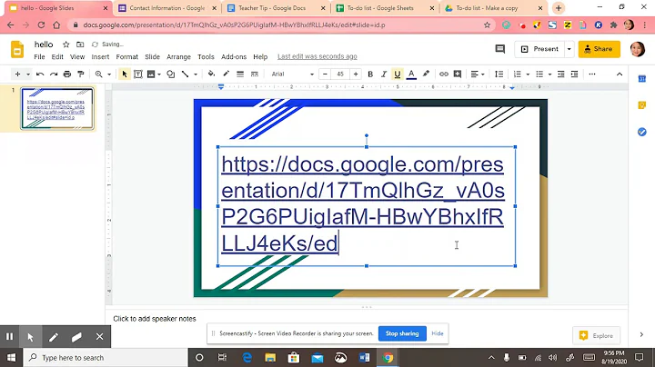 How to create a FORCED COPY on google slides, docs, sheets, and forms!
