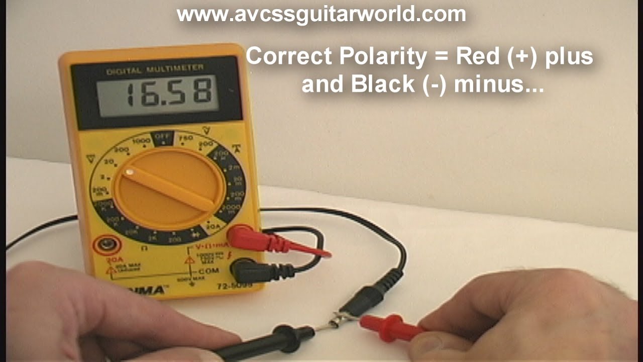 Technical Training How To Test A DC Power Supply With A MultiMeter