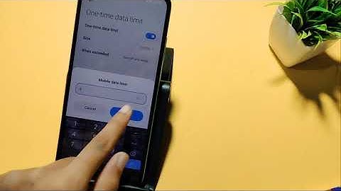 Poco C31 data limit setting | how to set data limit | data limit kaise off kare