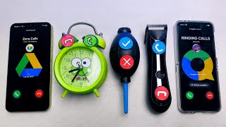 Galaxy A25 Vs Clock Alarm Vs Blower Phone Vs Hair Clipper Black Vs Galaxy Flip6 Incoming Call