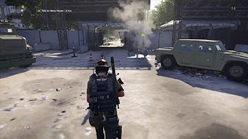The Division 2 Use Sniper Turret