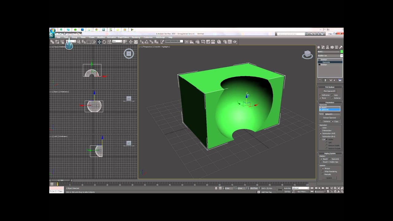 3ds Max Tutorial Modeling [Part 5] - YouTube