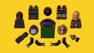 LEGO Ant-Man VS. Kang | Ant-Man and the Wasp: Quantumania | Unofficial Minifigure | Marvel