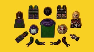 Lego Ant-Man Vs. Kang Ant-Man And The Wasp Quantumania Unofficial Minifigure Marvel