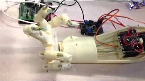 InMoov 3D Printed Robot Arm