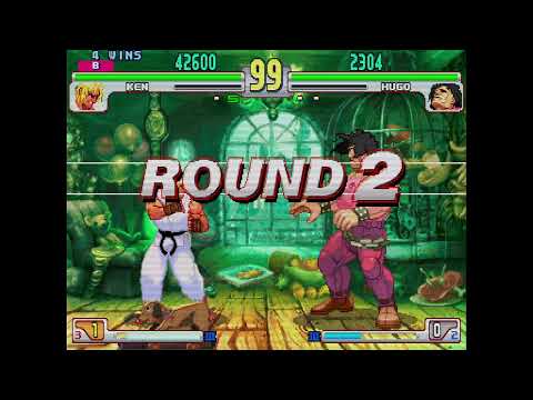 Street Fighter III: 3rd Strike - Ken vs. Hugo 3
