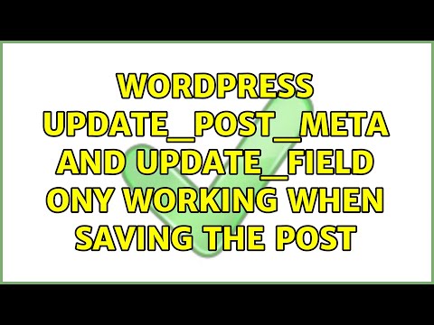 Wordpress: update_post_meta and update_field ony working when saving the post