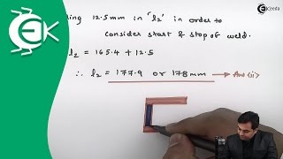 Problem 2 on Welded Joint - Design of Welded Joints - Design of Machine