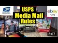 Ebay for Beginners- How to use Media Mail for your ebay Sales.. USPS Media Mail Rules