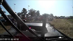 Luke in car 2017 Sandwich fair