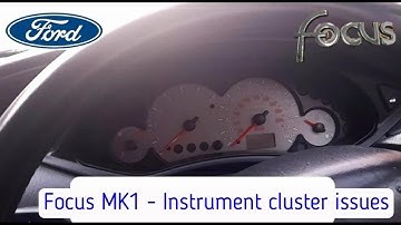 Ford Focus MK1 Instrument Cluster Issue