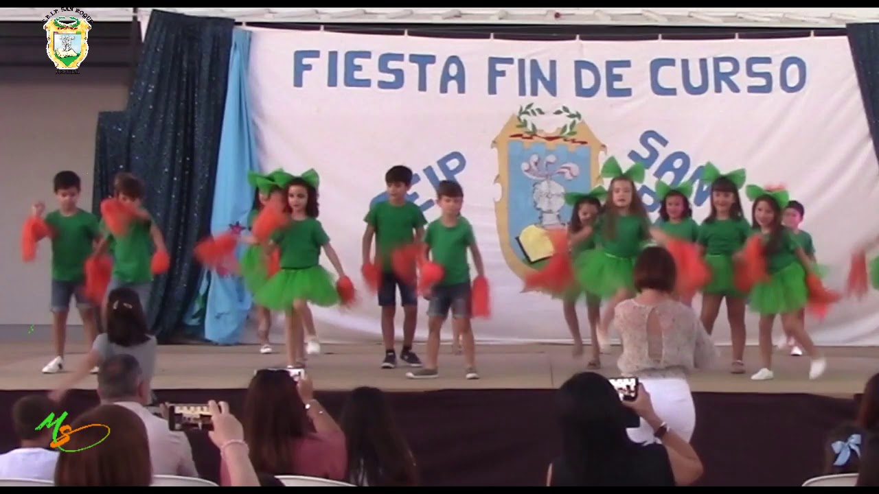 San Roque 1A - Quiero ser como tú-  fiesta fin de curso - junio 2019
