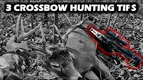 3 Crossbow Hunting Tips For 2025