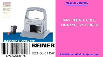 Máy in date code linx 5900 vs Reiner