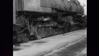Santa Fe 2-10-10-2 Class 3000 rare footage