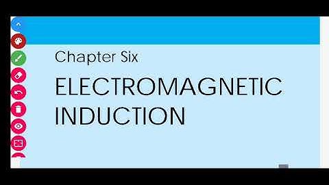 CHAPTER 6 ELECTROMAGNETIC INDUCTION NCERT PHYSICS CLASS XII INTRODUCTION