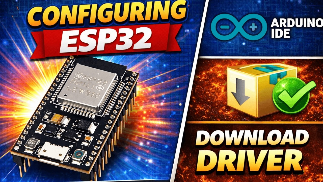 Configure esp32 on Arduino IDE || Download Driver - YouTube